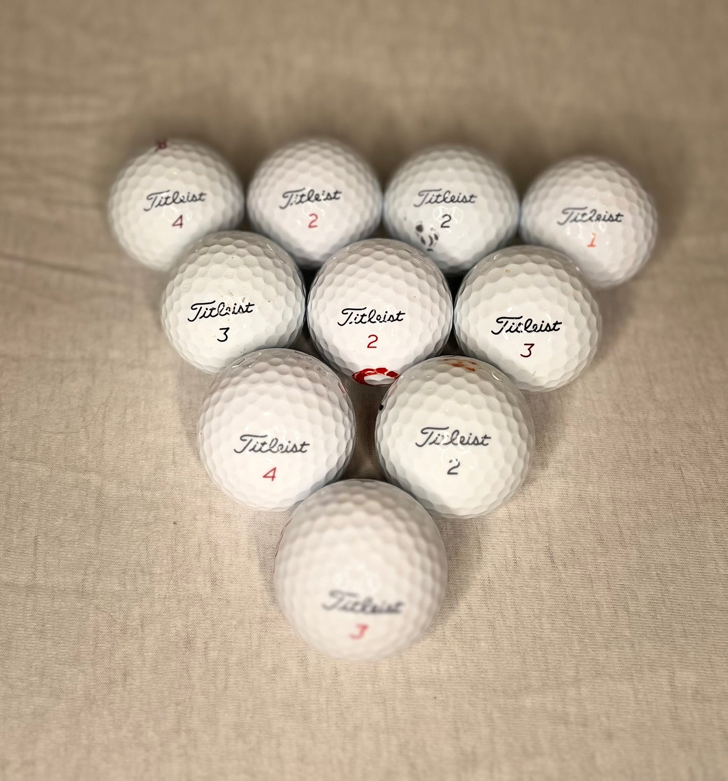 Titleist Mix - 10 baller